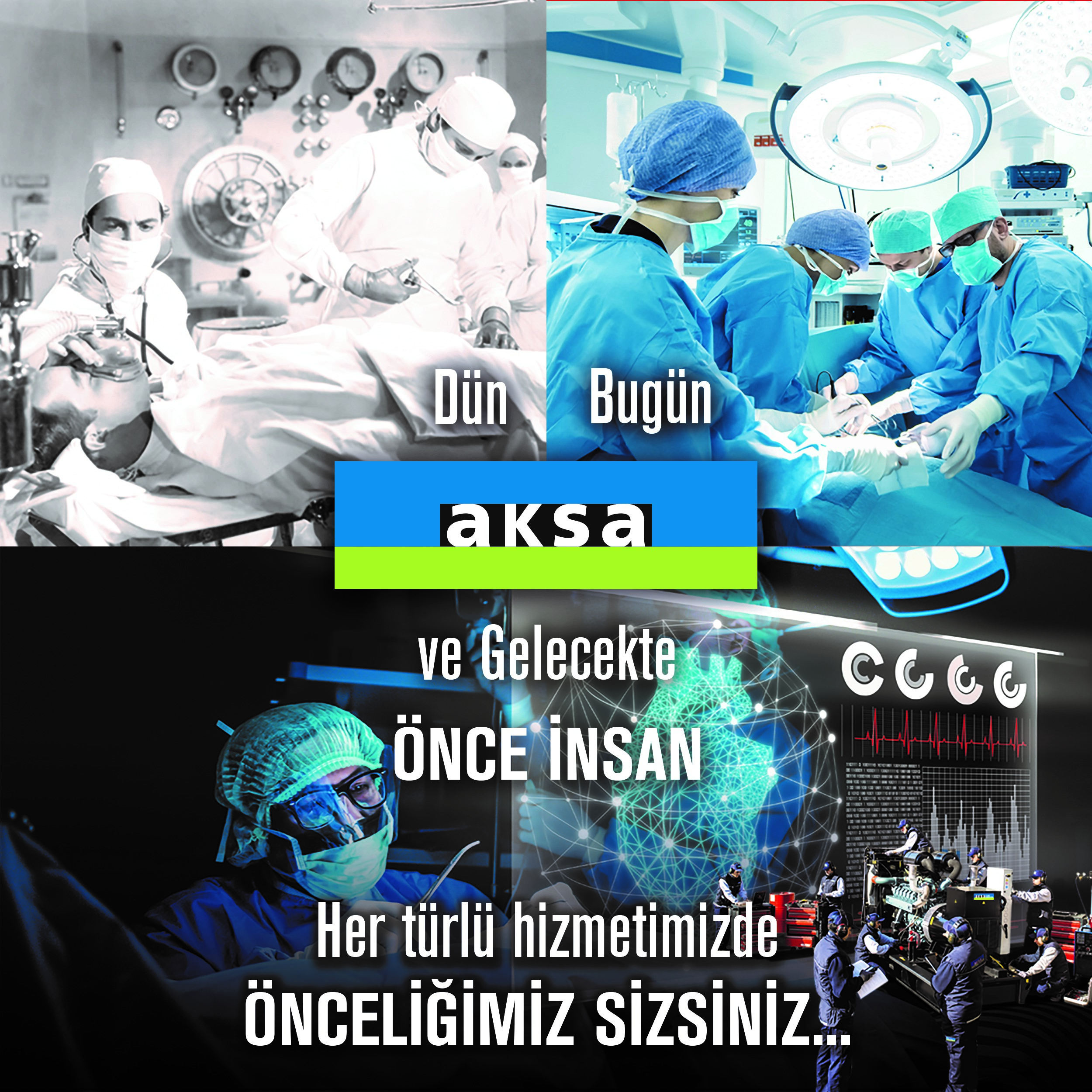 Aksa Jeneratör Sağlık Sektörünün Her Zaman Yanında